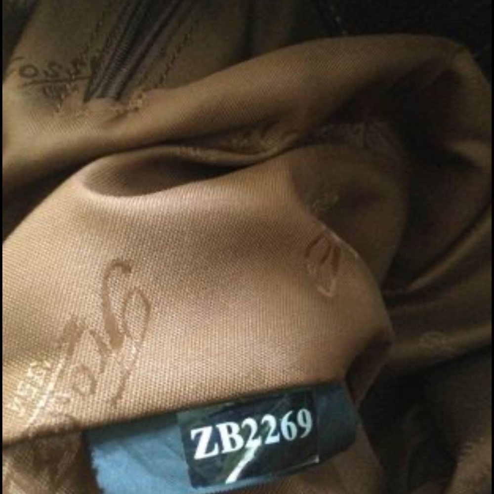 Fossil Striped Patchwork Shoulder Bag Vintage - image 8